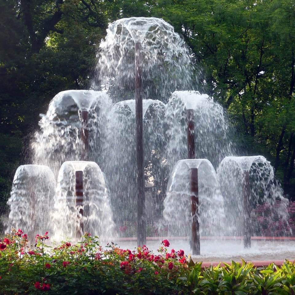 Spa garden in Bad Homburg