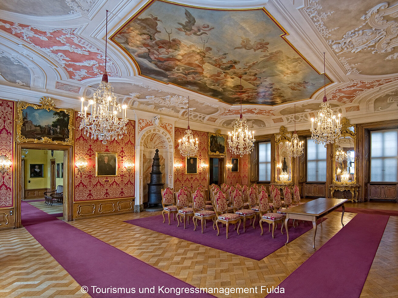 Palais de ville Fulda Dalbergsaal Palais de ville Fulda Dalbergsaal