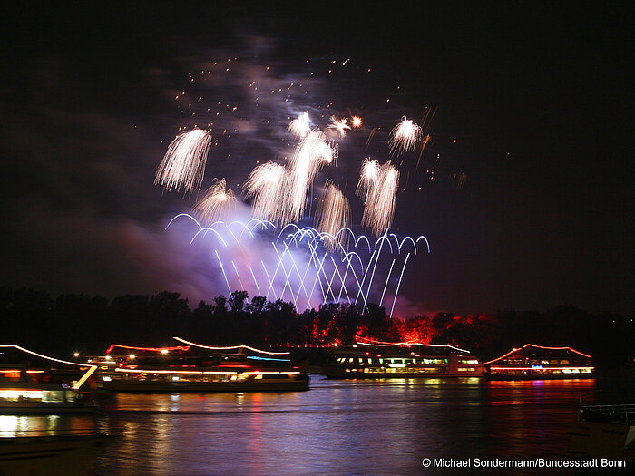 Rhine in flames