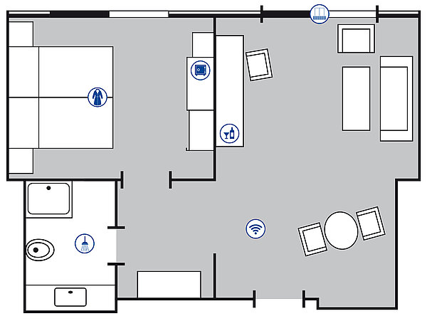 Rooms Koln Maritim Hotel Koln