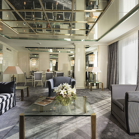 Suite de luxe au treizième étage | Maritim Hotel Ulm