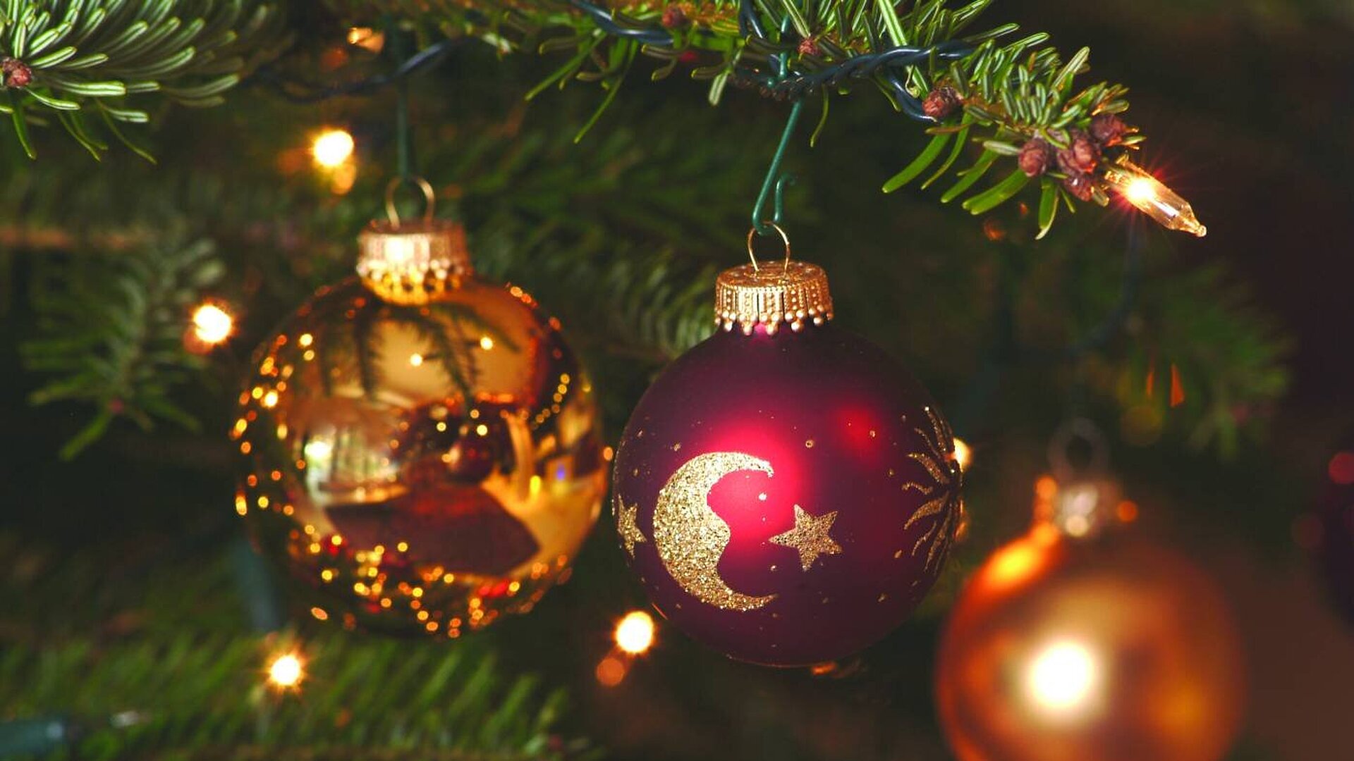 Christmas baubles