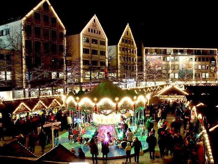 Mercado de Navidad en Ulm