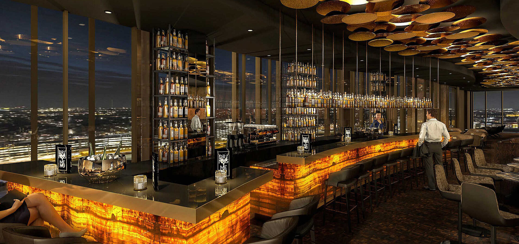 Noord Rooftop bar © Maritim Hotel Amsterdam - Geplan mit Reinhardt und Sander GmbH