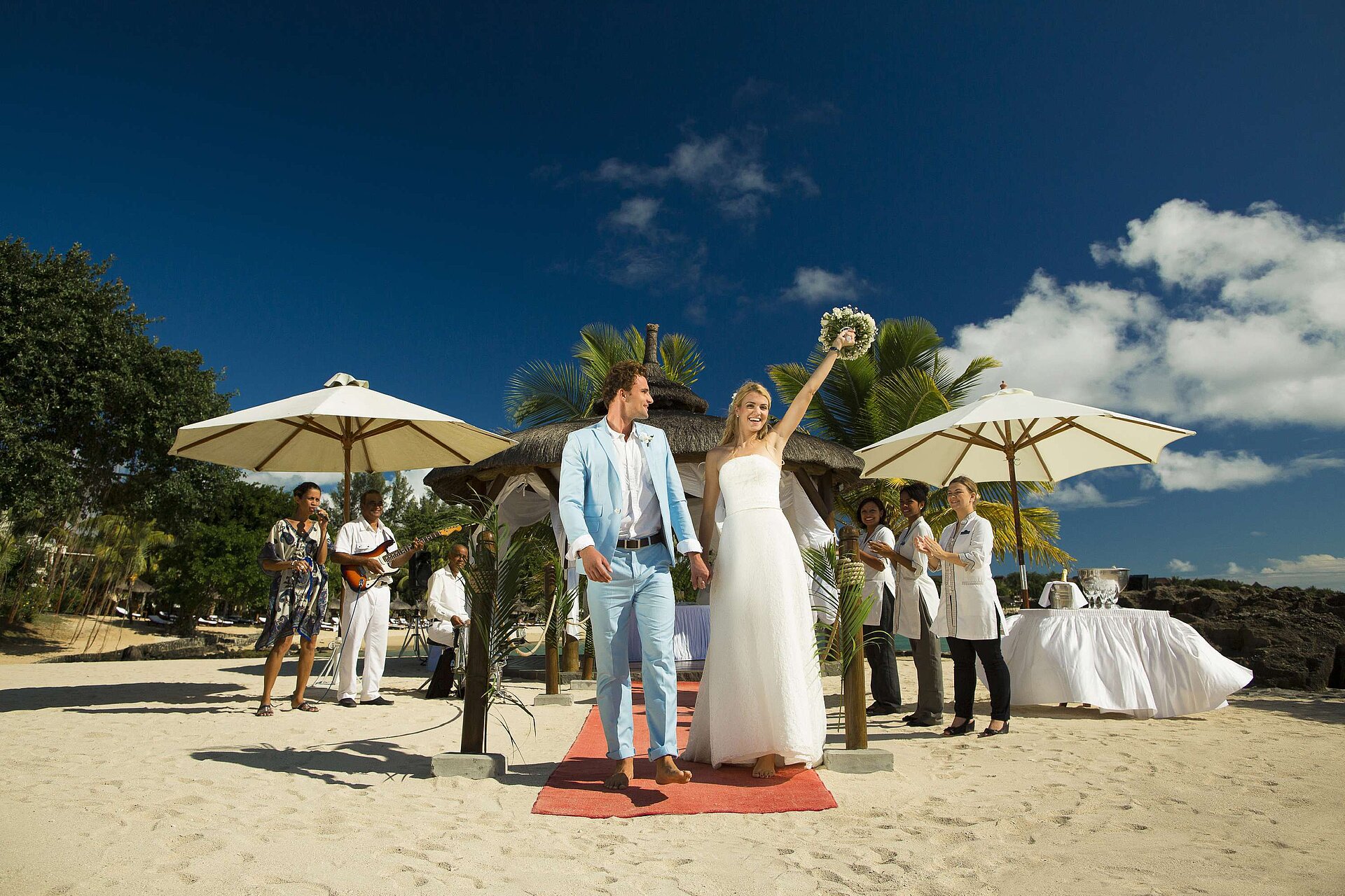 Se marier sur la plage Se marier sur la plage | Maritim Hotel Mauritius