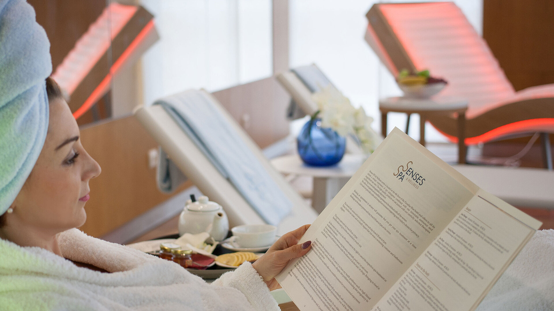 Relax zone at Senses Spa & Wellness Relax zone at Senses Spa & Wellness | Maritim Hotel Paradise Blue Albena