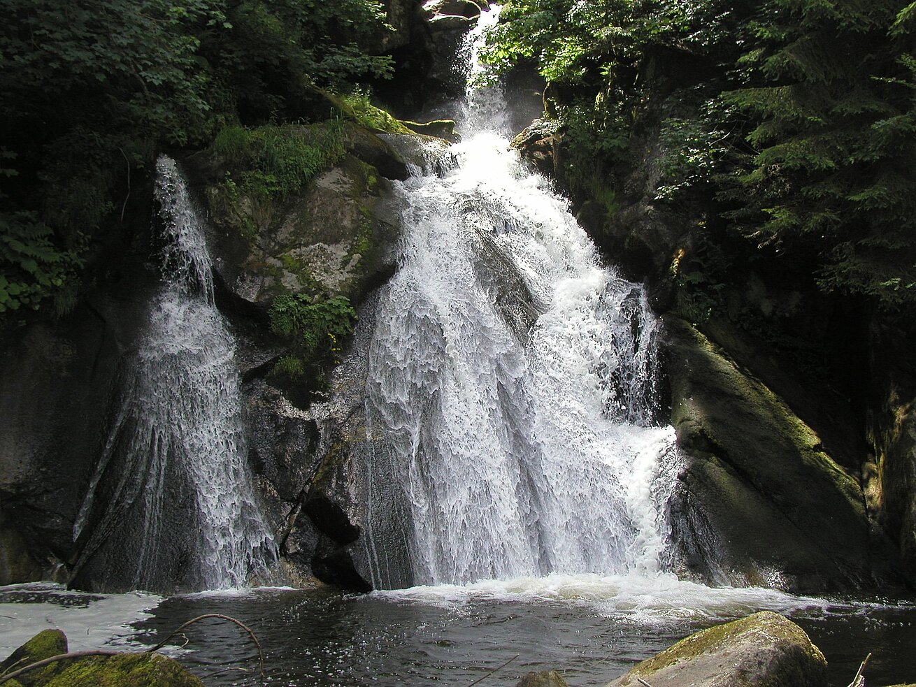 Chutes d'eau à Triberg Chutes d'eau à Triberg