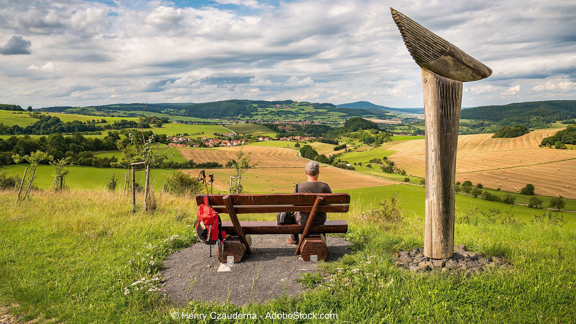 Randonnée dans le Rhön