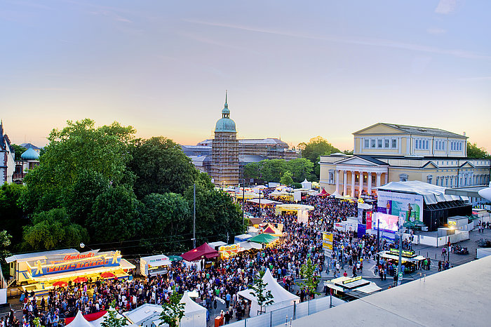 Schlossgrabenfest à Darmstadt