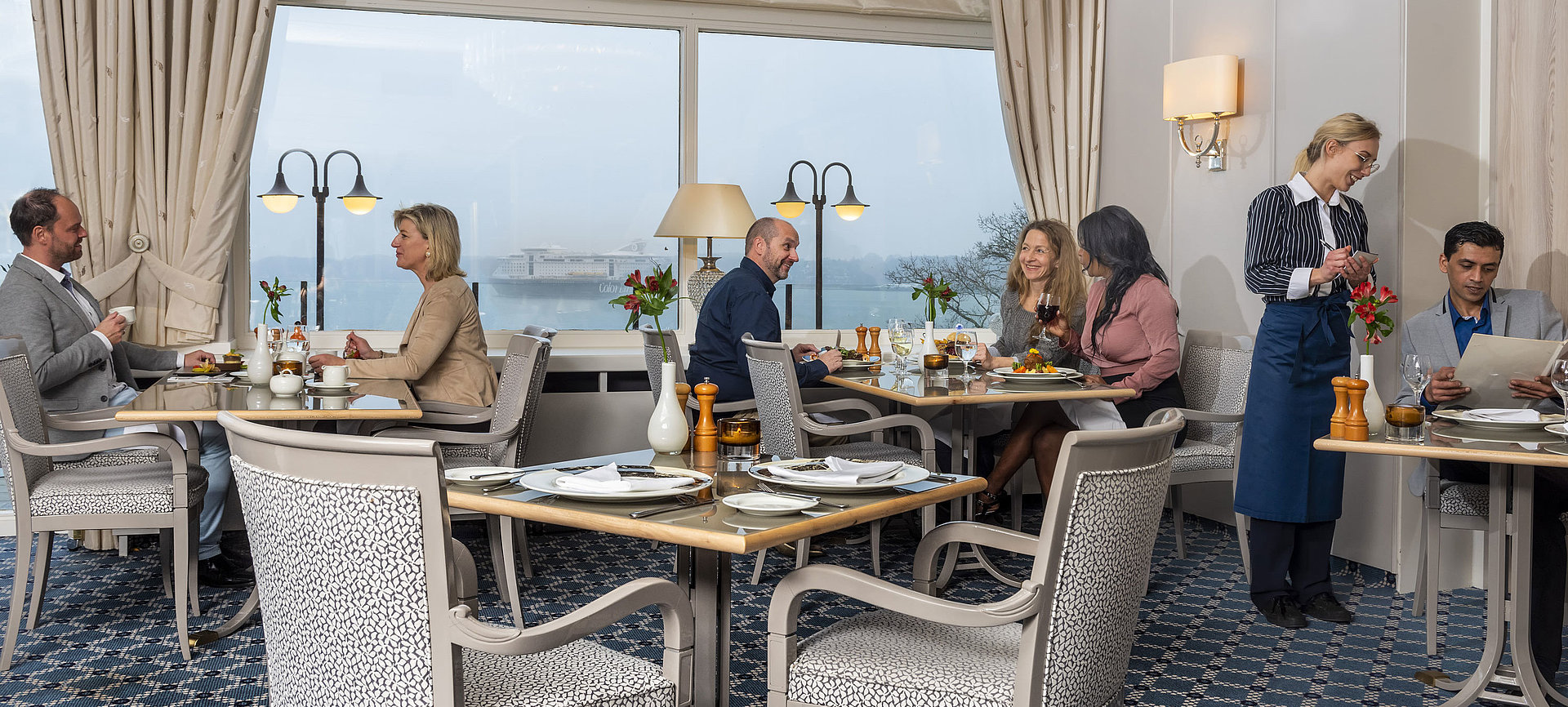 Restaurants Bars Kiel Maritim Hotel Bellevue Kiel