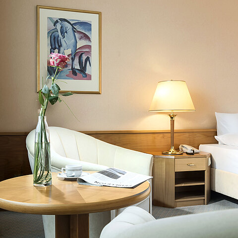 Detail of the hotel room | Maritim Hotel Magdeburg