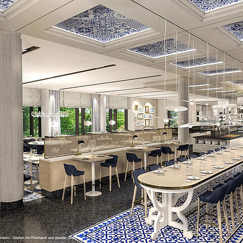 Restaurant Loef  © Maritim Hotel Amsterdam - Geplan mit Reinhardt und Sander GmbH