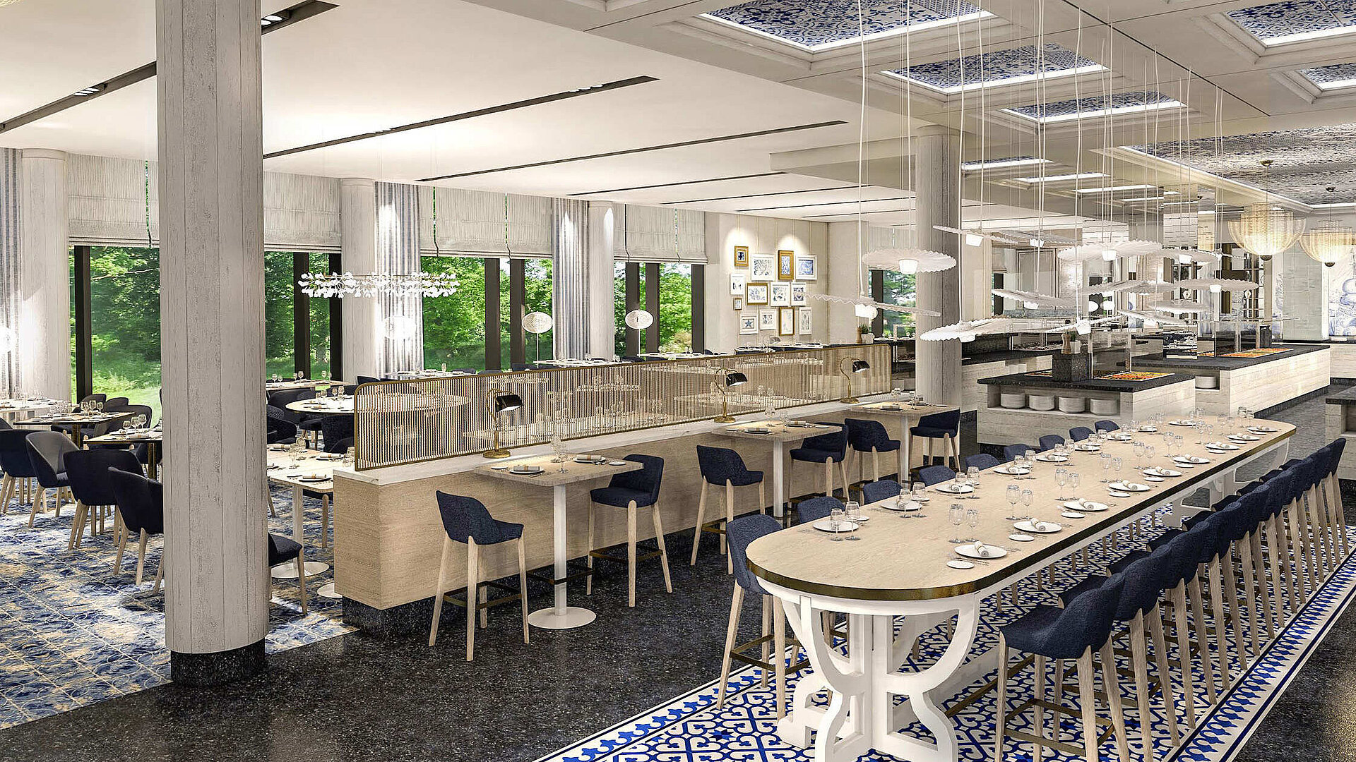 Loef Restaurant © Maritim Hotel Amsterdam - Geplan mit Reinhardt und Sander GmbH