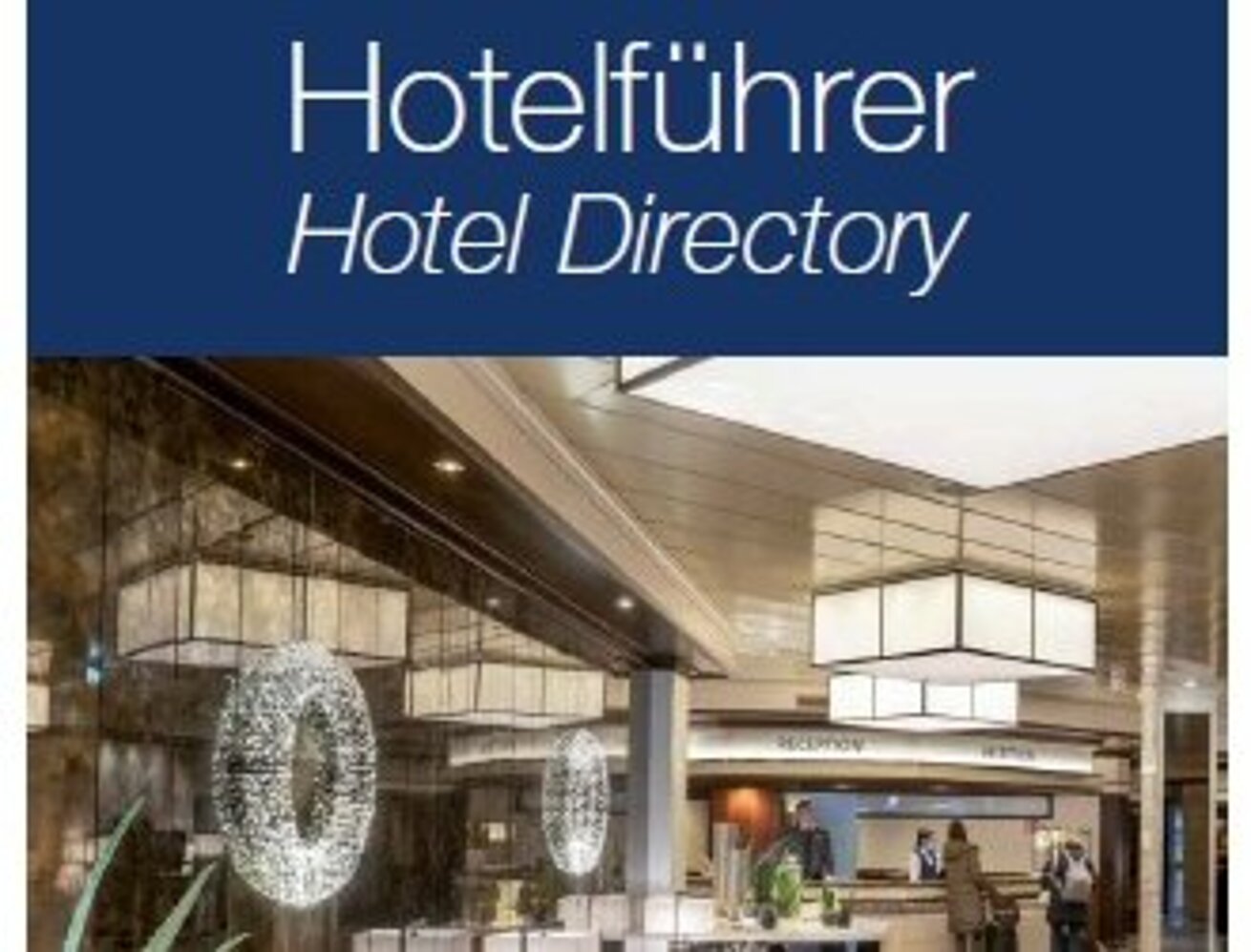 Cover image from the Maritim Hotels ‘Hotel Guide’ brochure, featuring the Maritim Seehotel Timmendorfer Strand