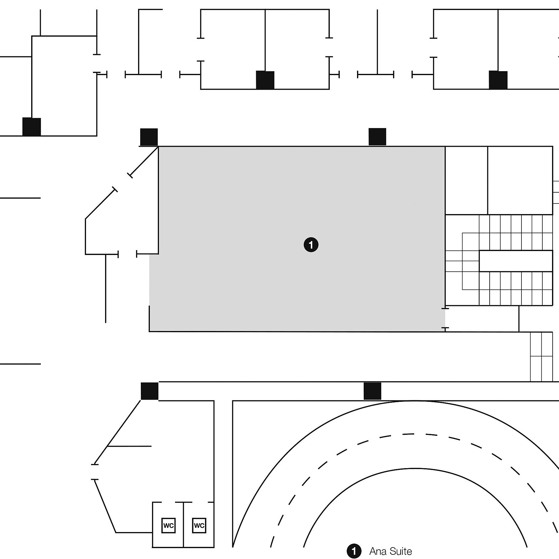 Plan d'étage, rez-de-chaussée | Maritim Antonine Hotel & Spa Malta