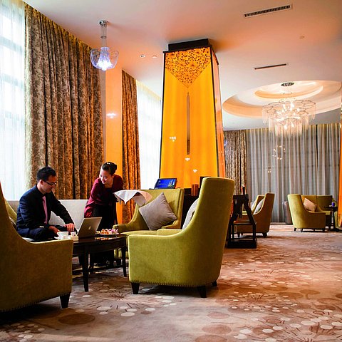 Salon situé dans le hall | Maritim Hotel Changzhou