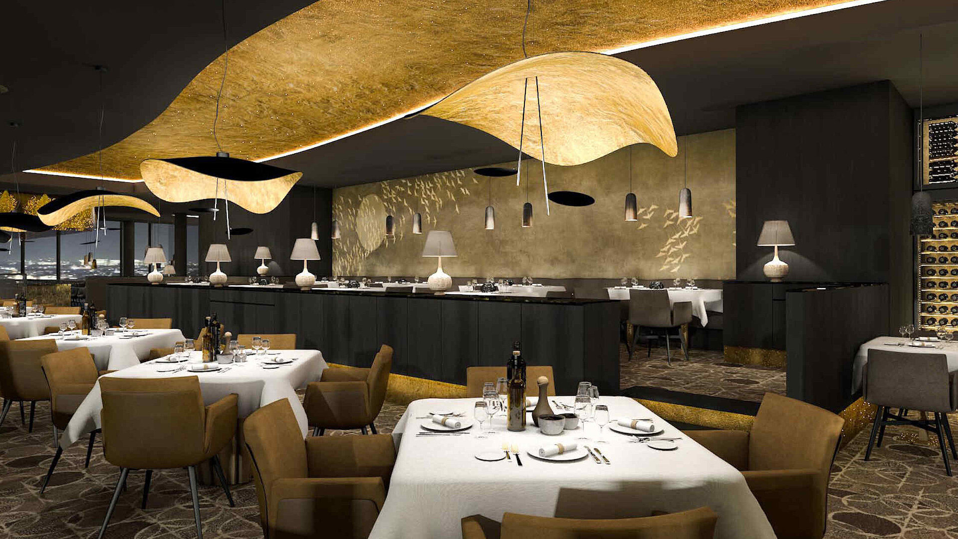 Noord Restaurant © Maritim Hotel Amsterdam - Geplan mit Reinhardt und Sander GmbH