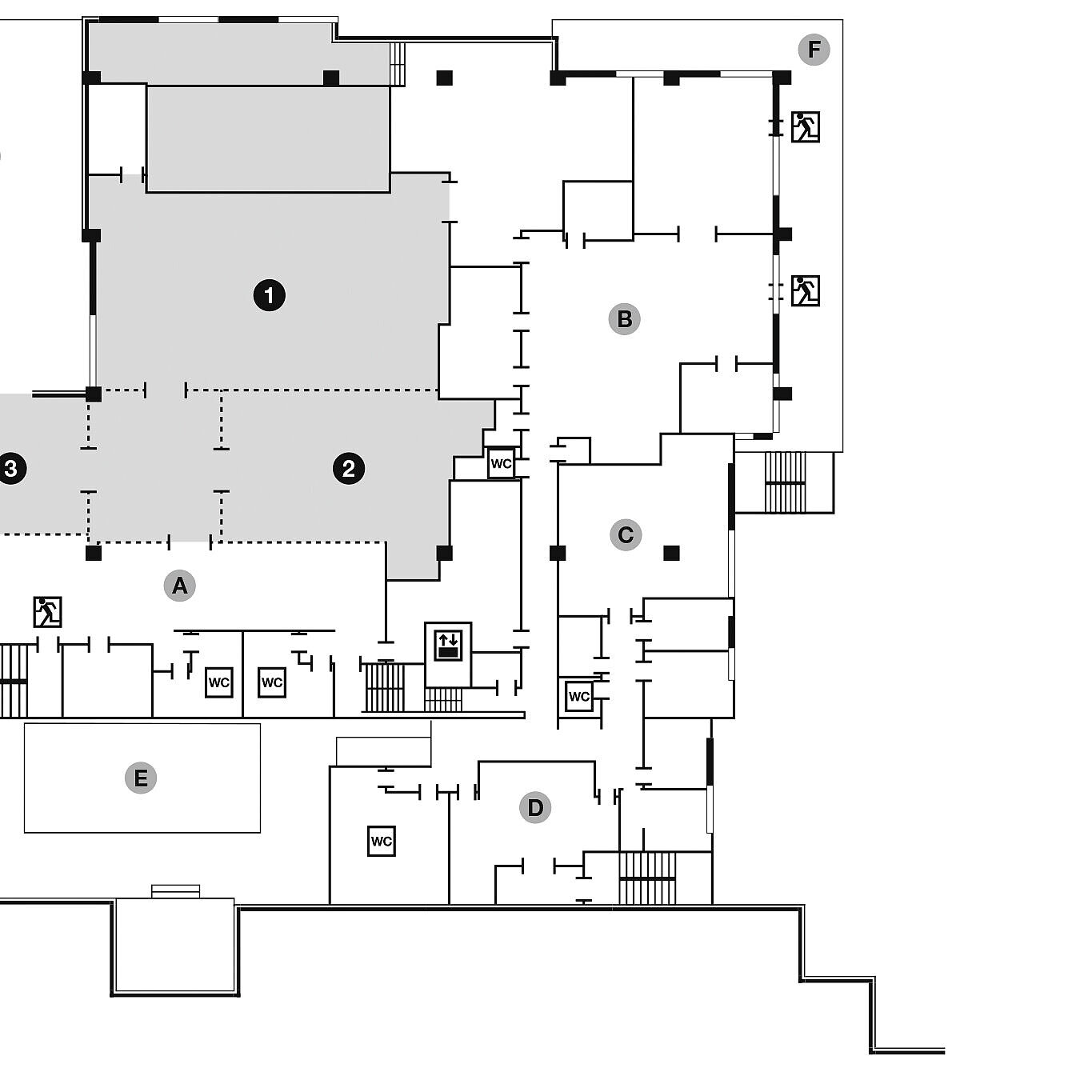 Plan d'étage, 2e étage | Maritim Hotel Paradise Blue Albena
