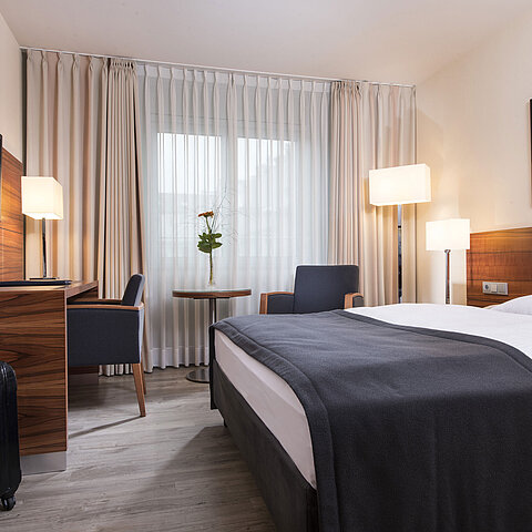 Hotel room for allergy sufferer | Maritim Hotel München