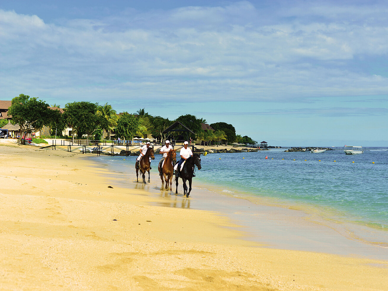 Monter sur la plage | Maritim Hotel Mauritius