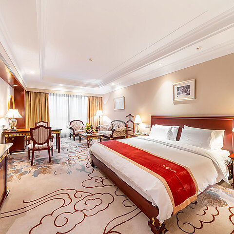 Chambre Deluxe King | Maritim Hotel Taicang Garden