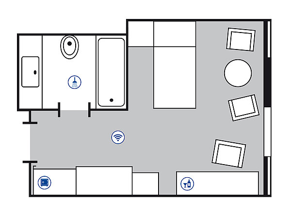 Rooms Koln Maritim Hotel Koln