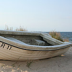 Boot am Strand