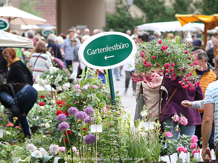 Fête de jardin princière