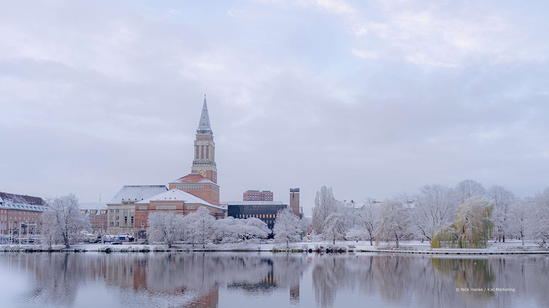 Kiel in winter © Nick Hanke - Kiel Marketing