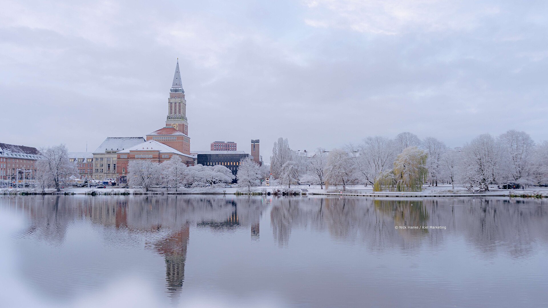 Kiel in winter © Nick Hanke - Kiel Marketing