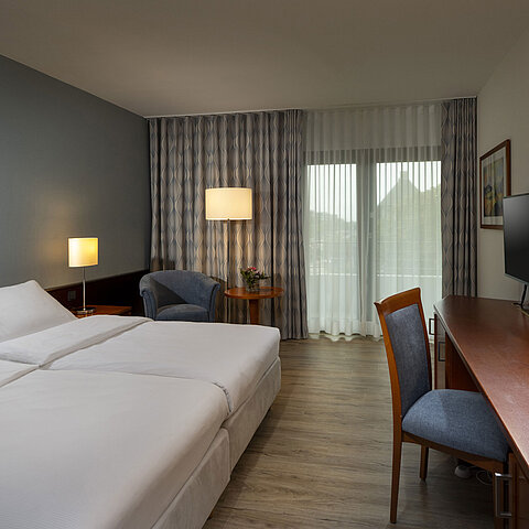 Hotel room for allergy sufferer | Maritim Hotel Darmstadt