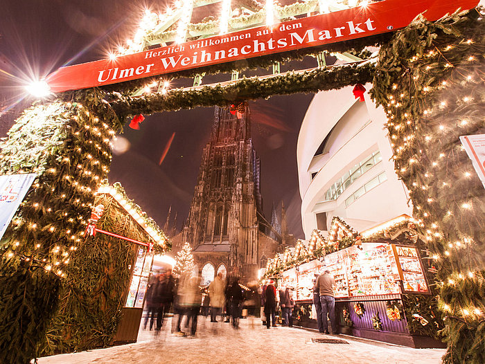 Mercado de Navidad en Ulm 
